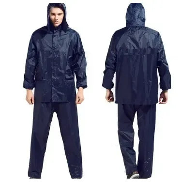 Waterproof Rain Coat With Trouser And Cap