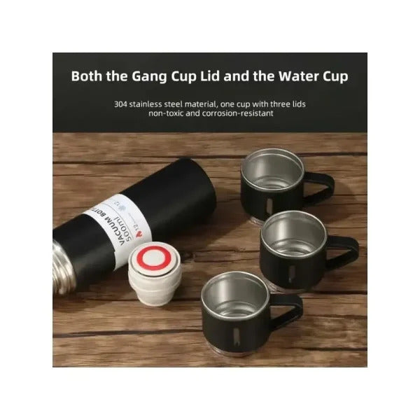 Water Bottle With 2 Extra Cups (160ml)